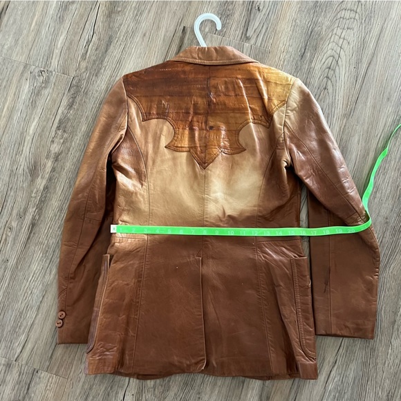 Vintage Size 8 Genuine Leather Golden Collection by Pioneer Wear - Picture 11 of 16